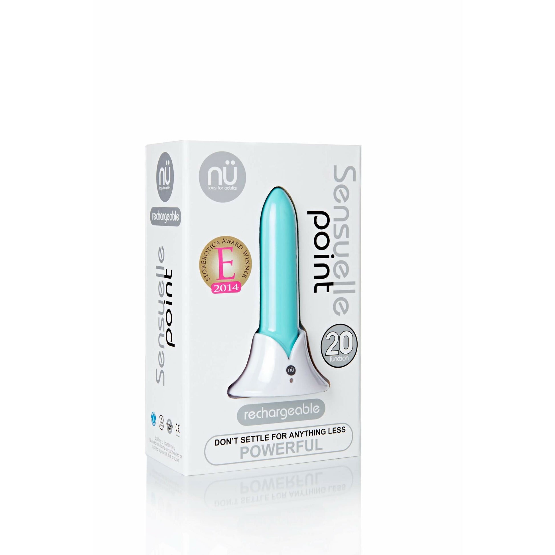 NU Sensuelle Point 20 Function Bullet - The Bigger O online sex toy shop USA, Canada & UK shipping available