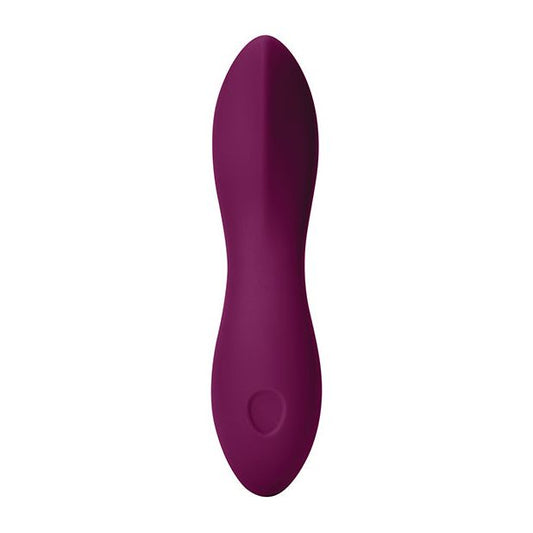 Dame Dip Classic Vibrator - Plum - by The Bigger O online sex shop. USA, Canada and UK shipping available.