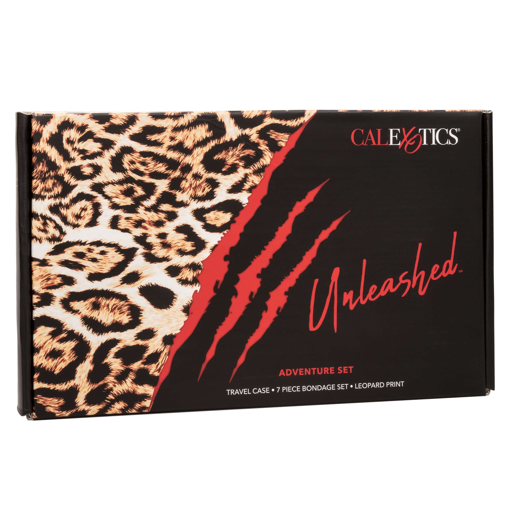 Packaging - BDSM Unleashed Adventure Set CalExotics - The Bigger O - online sex toy shop USA, Canada & UK shipping available