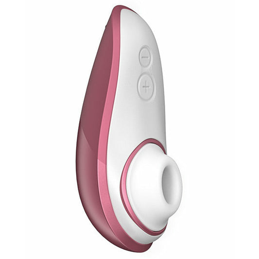 Womanizer Liberty sex toy in pink rose - by The Bigger O online sex toy shop. USA, Canada and UK shipping available.