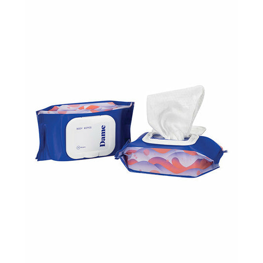 Body Cleansing Wipes by Dame - The Bigger O online sex toy shop USA, Canada & UK shipping available