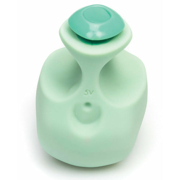 Dame Fin Finger Vibrator in Jade color - by The Bigger O - online sex toy shop USA, Canada & UK shipping available