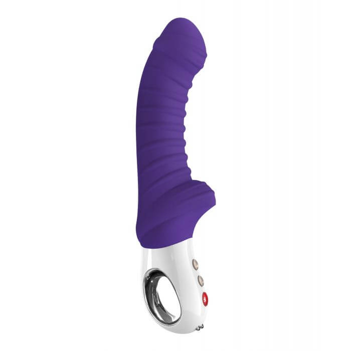 Fun Factory Tiger G5 G-Spot Vibrator in purple - by The Bigger O online sex shop. USA, Canada and UK shipping available.