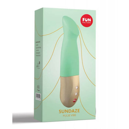 Fun Factory Sundaze Pulsating Vibrator package  - by The Bigger O online sex shop. USA, Canada and UK shipping available.