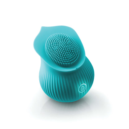 Inya The Bloom Vibrator in teal - by The Bigger O - an online sex toy shop. We ship to USA, Canada and the UK.