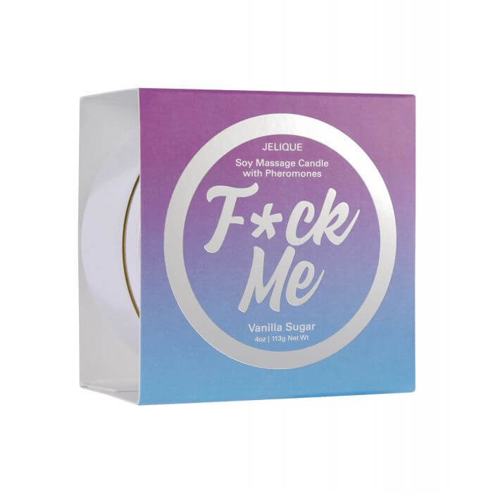 Mood Candle Massage Oil - Fuck Me Vanilla Sugar package - Jelique Products - by The Bigger O online sex shop. USA, Canada and UK shipping available.