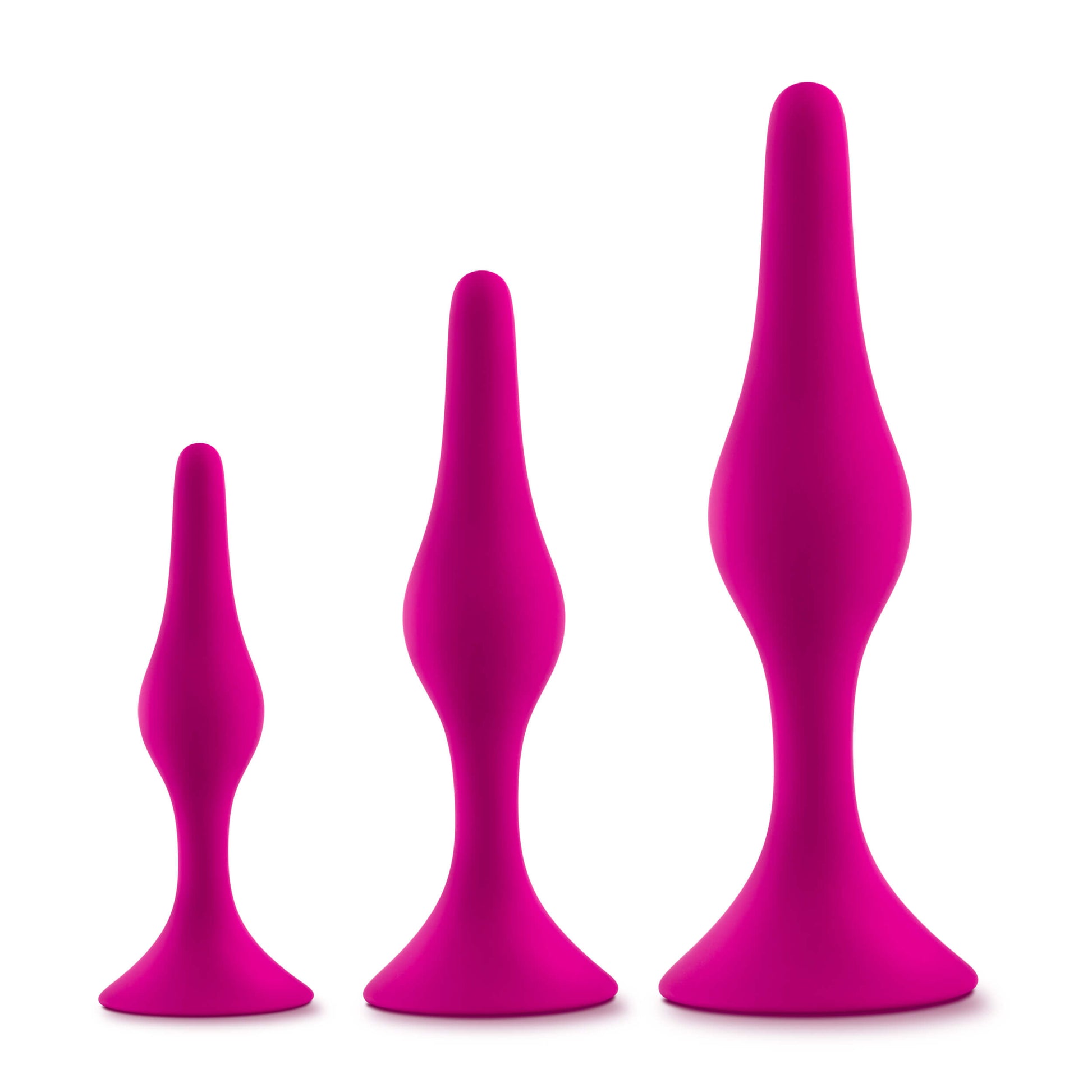 Luxe Beginner Plug Kit Blush Novelties - The Bigger O online sex toy shop