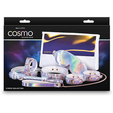 Cosmo Bondage 6-piece Rainbow Kit package - NS Novelties - by The Bigger O online sex shop. USA, Canada and UK shipping available.