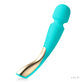 Lelo Smart Wand 2 in Large size and Aqua Color - The Bigger O - online sex toy shop USA, Canada & UK shipping available