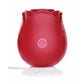 Petal to the Metal Rose Suction Vibe in red - Voodoo Toys - by The Bigger O an online sex toy shop. We ship to USA, Canada and the UK