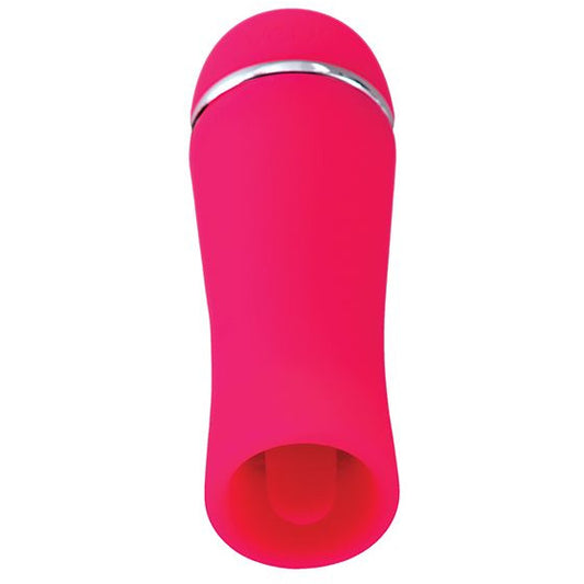 Liki Rechargeable Flicker Vibe in foxy pink - VeDO - by The Bigger O online sex shop. USA, Canada and UK shipping available.