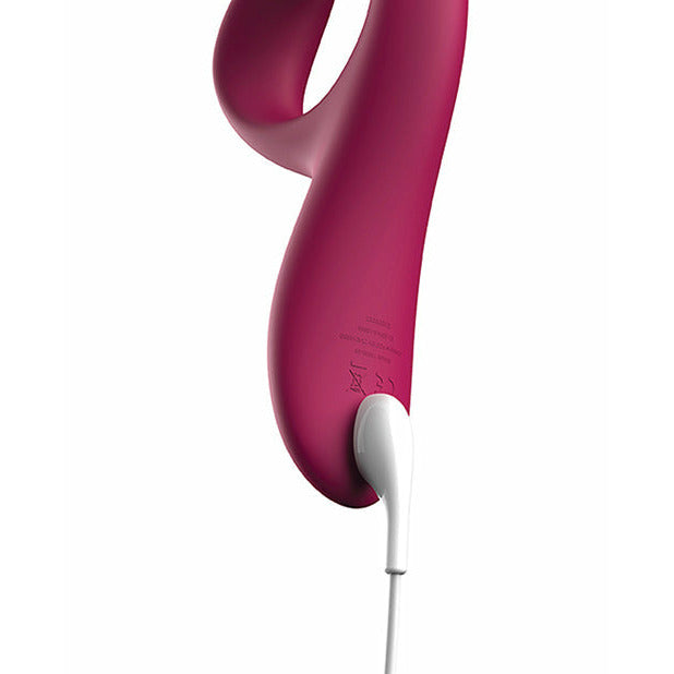 We-Vibe Nova 2 Flexible Rabbit Vibrator charging - by The Bigger O online sex shop. USA, Canada and UK shipping available.
