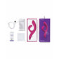 We-Vibe Nova 2 Flexible Rabbit Vibrator package inclusions - by The Bigger O online sex shop. USA, Canada and UK shipping available.