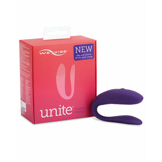 We-Vibe Unite Couples Vibrator package - by The Bigger O online sex shop. USA, Canada and UK shipping available.