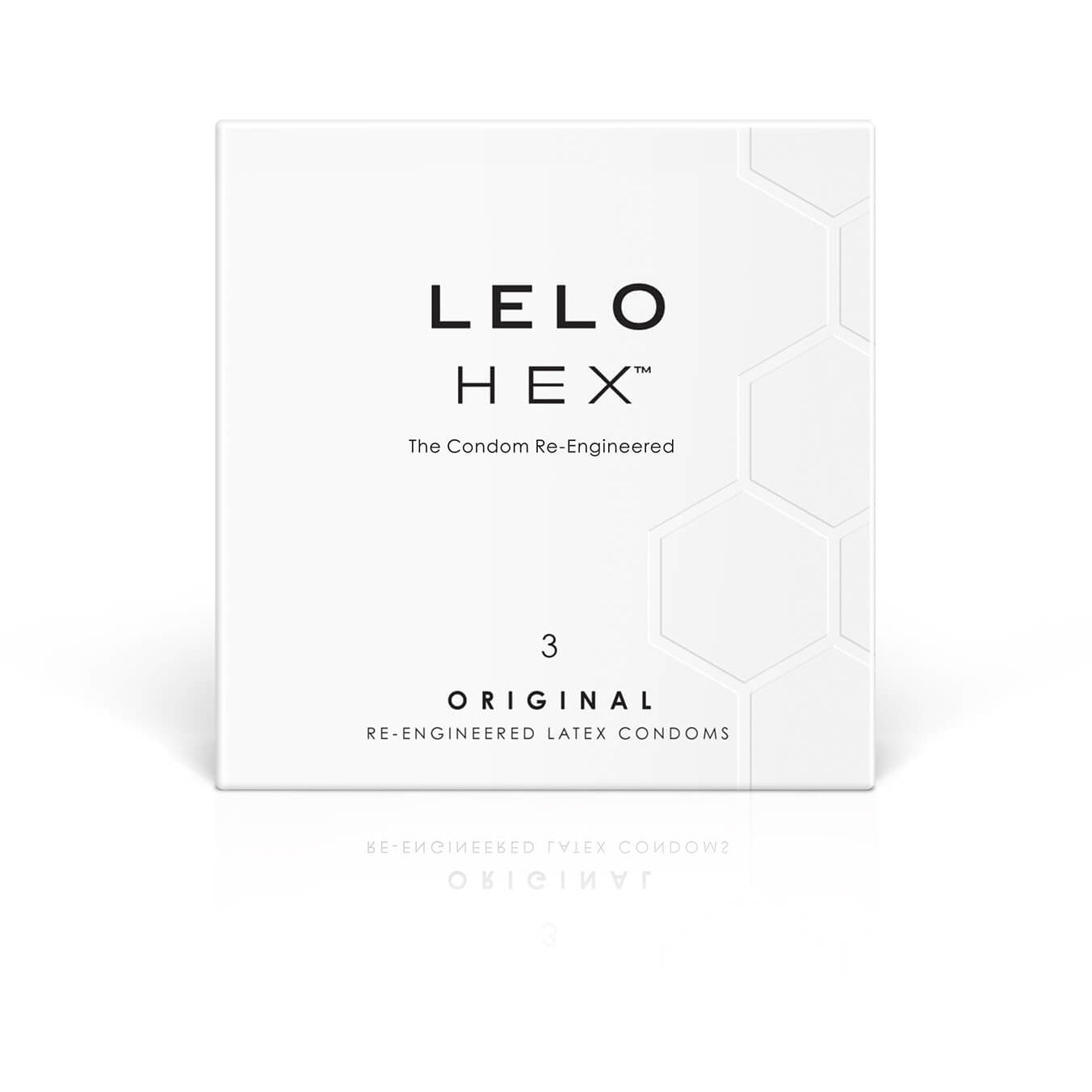 Lelo Hex Condoms Original - by The Bigger O - online sex toy shop USA, Canada & UK shipping available