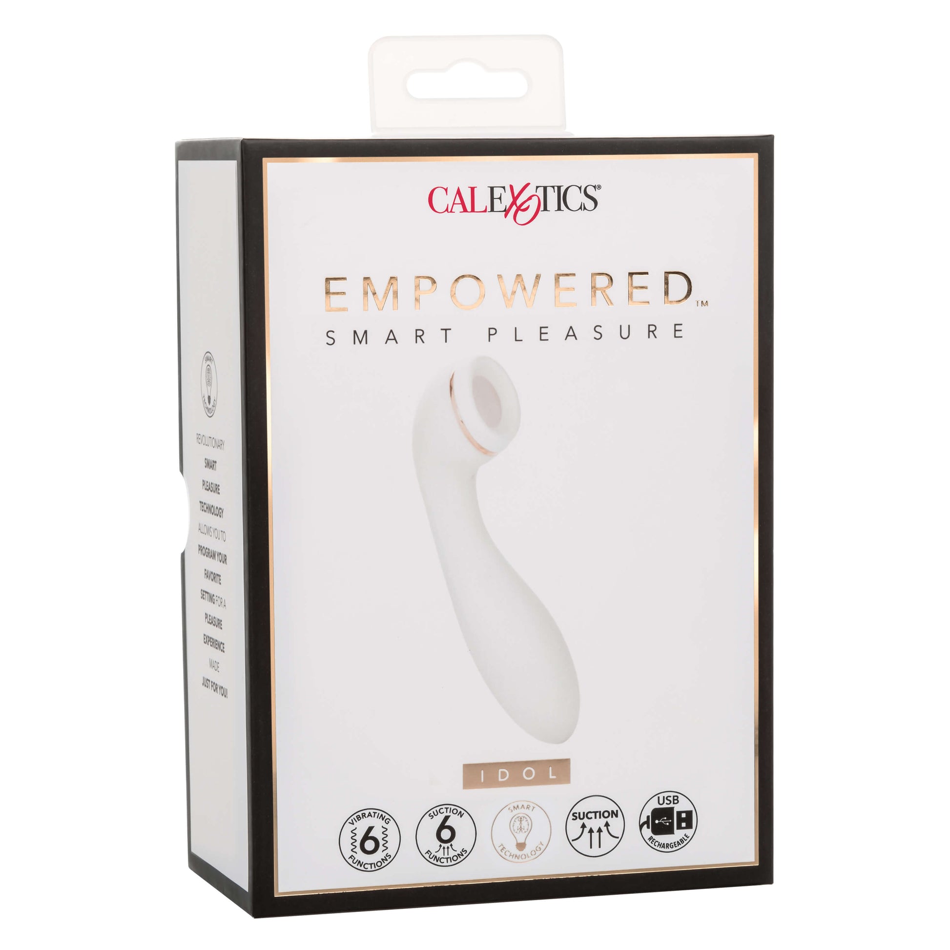 Package of the Empowered Smart Pleasure Idol - CalExotics - The Bigger O online sex toy shop USA, Canada & UK shipping available