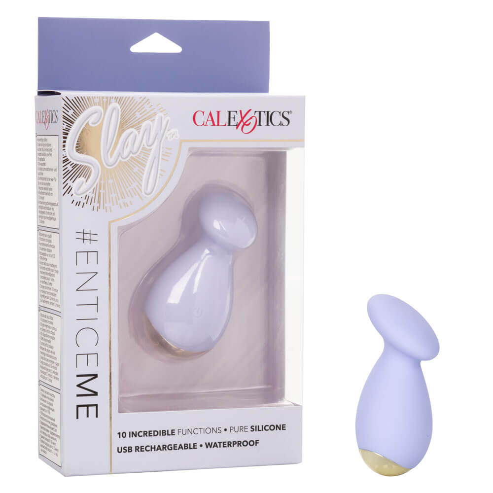 Slay Entice Me Vibrator - CalExotics - by The Bigger O - an online sex toy shop. We ship to USA, Canada and the UK.