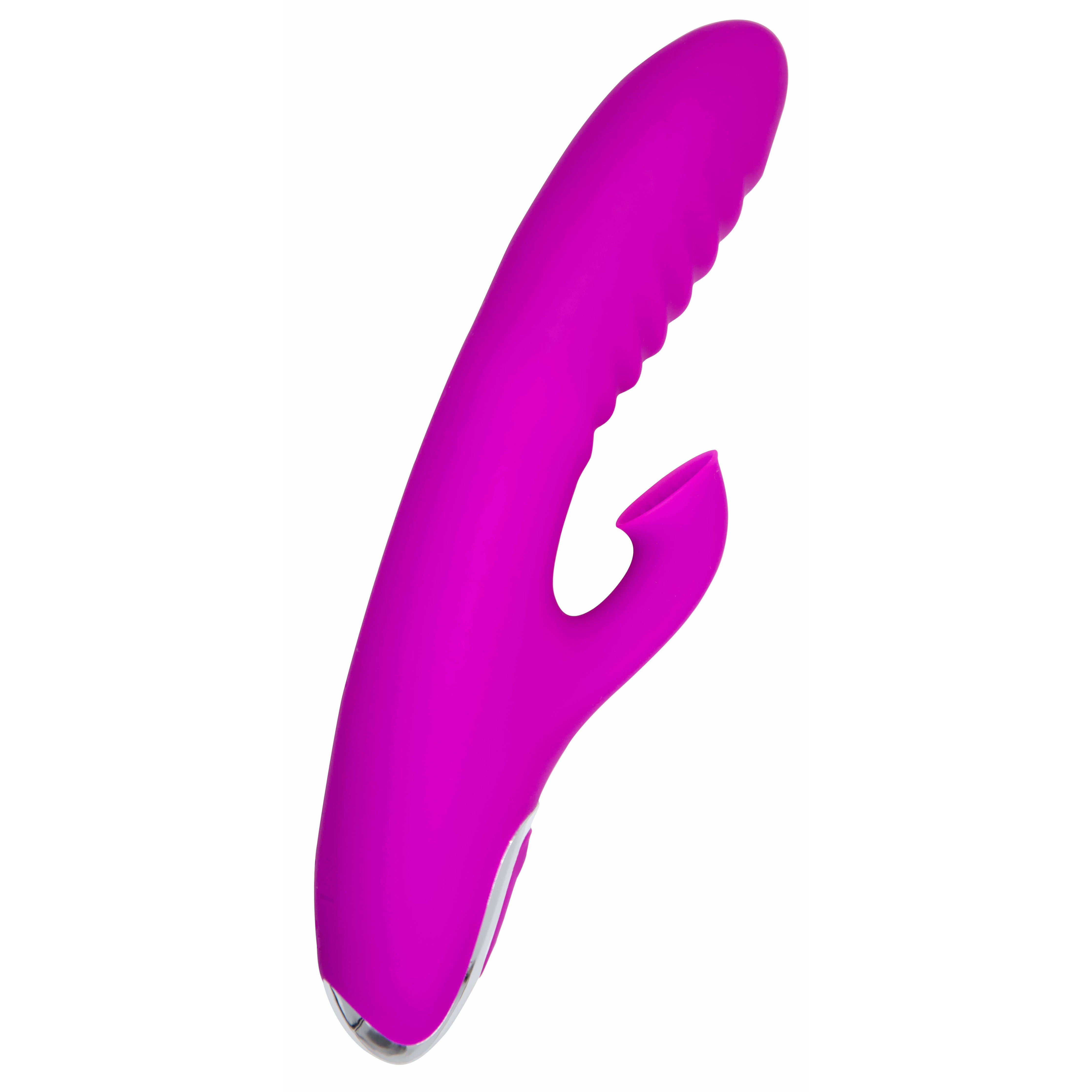 Frenzy Rabbit Vibrator with Clitoral Suction by Viben The Bigger O