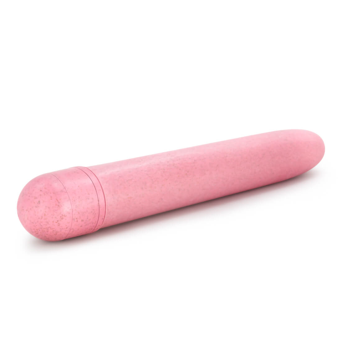 Gaia Eco Biodegradable Vibrator in coral color - The Bigger O - online sex toy shop USA, Canada & UK shipping available