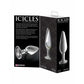 Icicles No. 26 Glass Butt Plug - The Bigger O online sex toy shop USA, Canada & UK shipping available