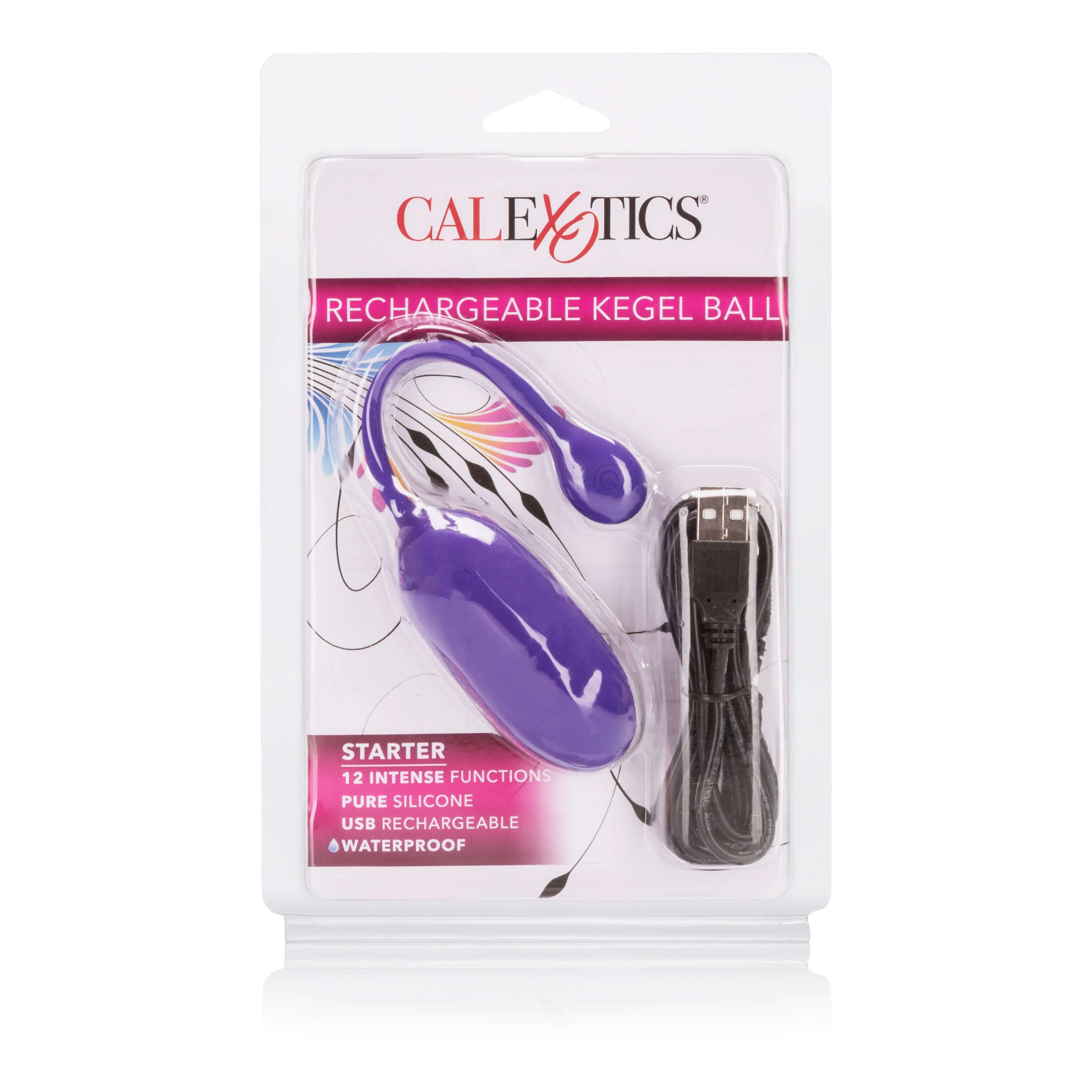 CalExotics Rechargeable Kegel Ball Starter - The Bigger O - online sex toy shop USA, Canada & UK shipping available