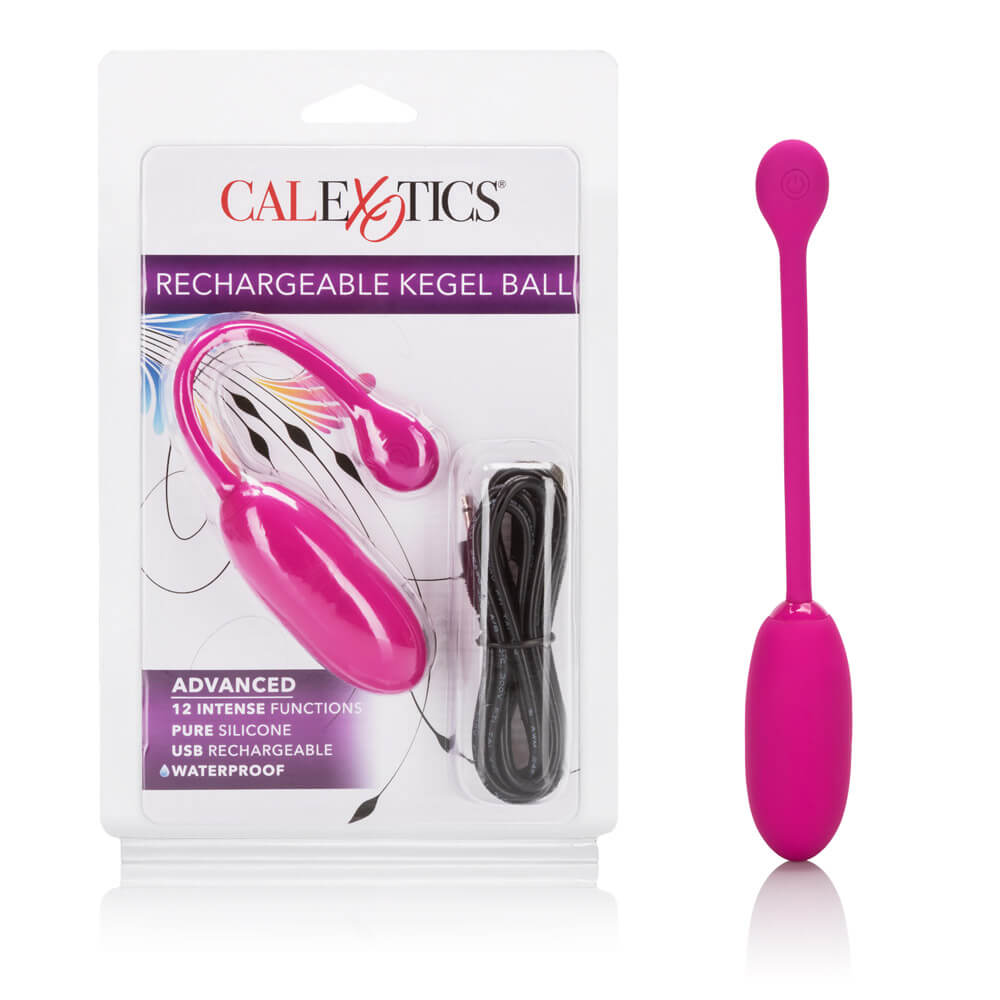 CalExotics Rechargeable Kegel Ball Advanced - The Bigger O - online sex toy shop USA, Canada & UK shipping available
