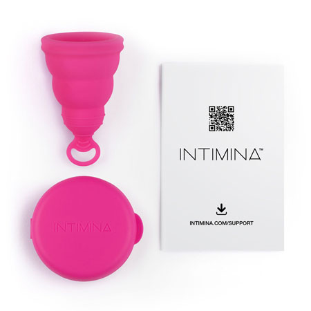 Intimina Lily Cup One - The Bigger O online sex toy shop USA, Canada & UK shipping available