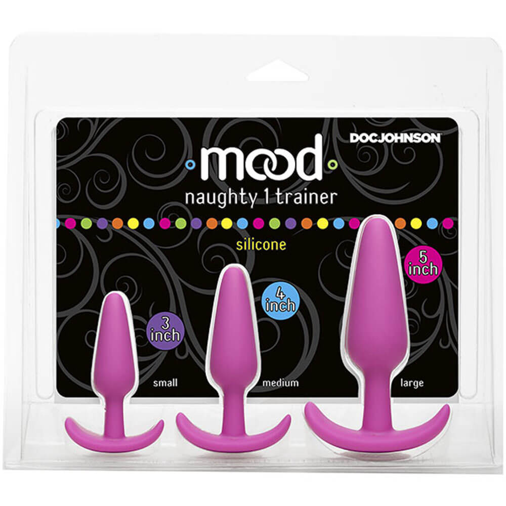 Mood Naughty 1 Anal Trainer Set - The Bigger O - online sex toy shop USA, Canada & UK shipping available