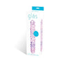 Purple Rose Nubby Dildo by Gläs Toys - The Bigger O an online sex toy shop USA, Canada & UK shipping available