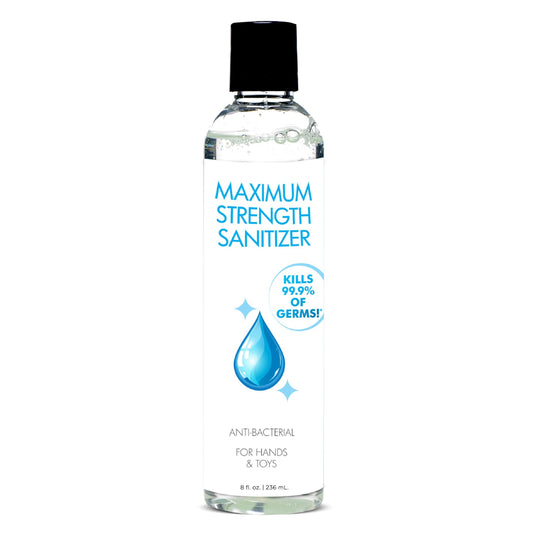 Maximum Strength Toy and Hand Sanitizer - The Bigger O - online sex toy shop USA, Canada & UK shipping available